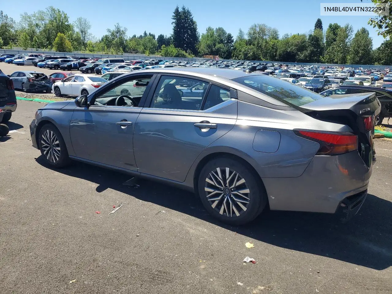 2026 Nissan Altima Sv VIN: 1N4BL4DV4TN322294 Lot: 60676636