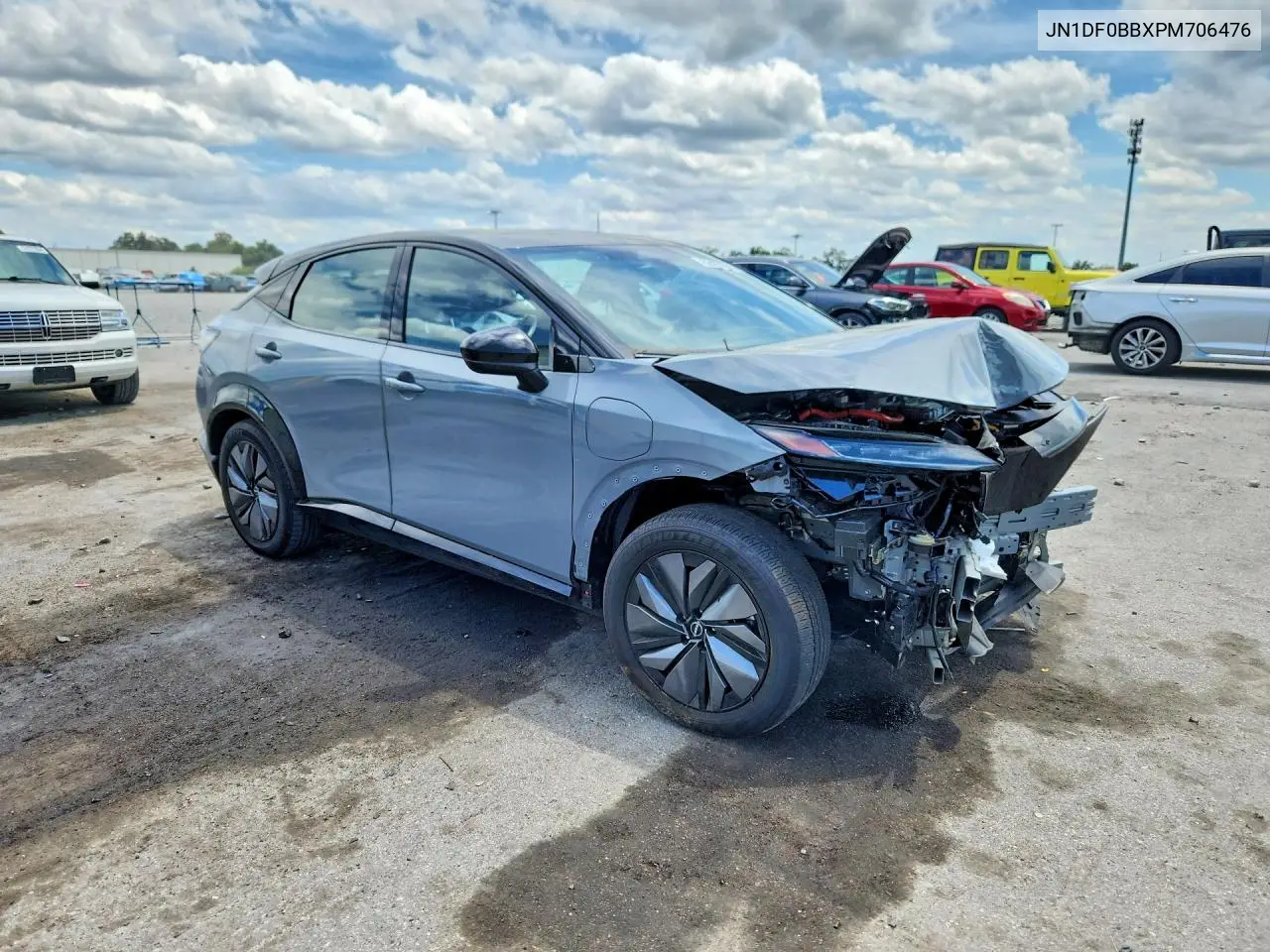 2023 Nissan Ariya Evolve+ E-4Orce VIN: JN1DF0BBXPM706476 Lot: 52467386