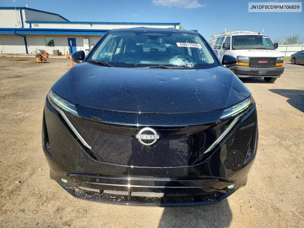 2023 Nissan Ariya Platinum + VIN: JN1DF0CD9PM706839 Lot: 53611556