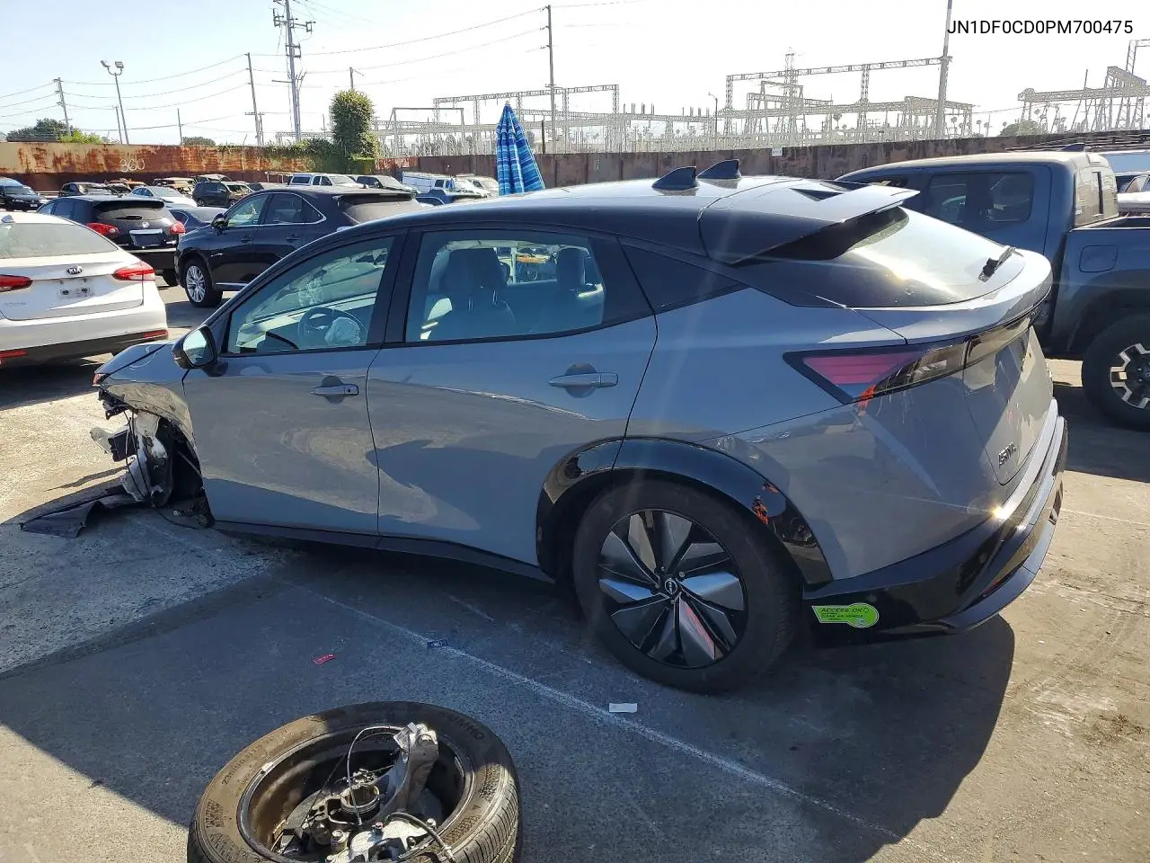 2023 Nissan Ariya Platinum + VIN: JN1DF0CD0PM700475 Lot: 55712766