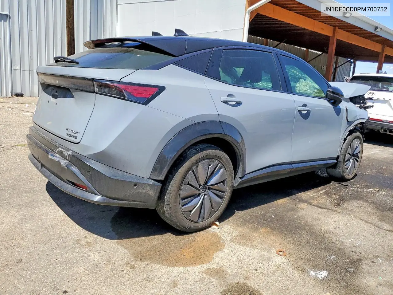 2023 Nissan Ariya Platinum + VIN: JN1DF0CD0PM700752 Lot: 57027836