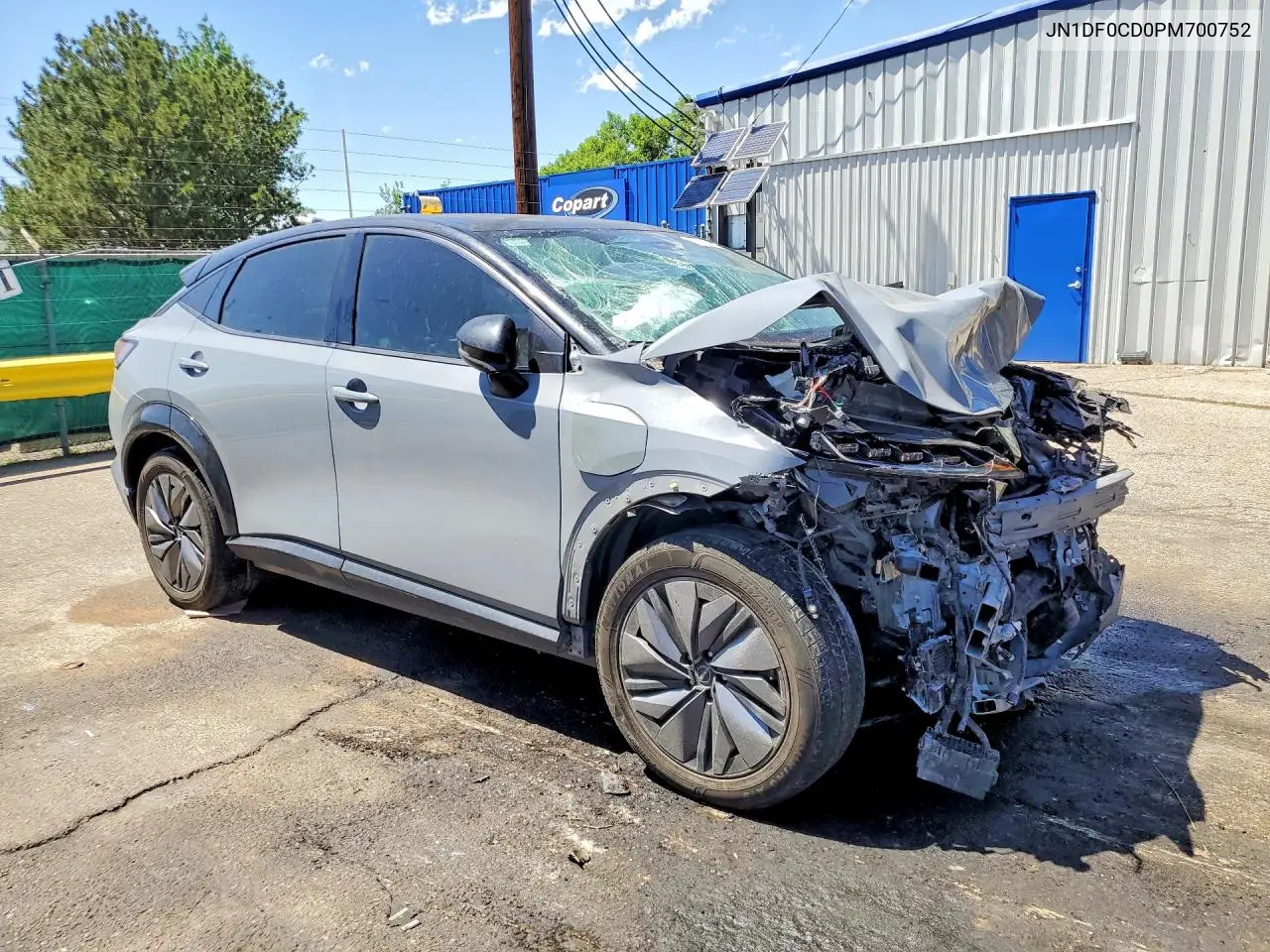 2023 Nissan Ariya Platinum + VIN: JN1DF0CD0PM700752 Lot: 57027836