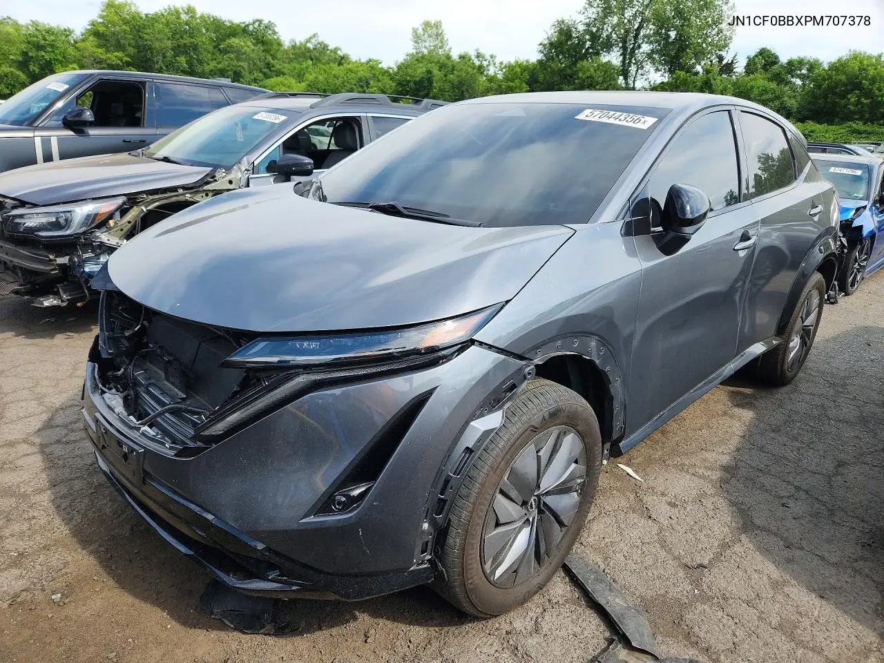 2023 Nissan Ariya Engage VIN: JN1CF0BBXPM707378 Lot: 57044356