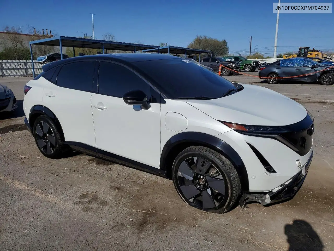 2023 Nissan Ariya Platinum + VIN: JN1DF0CDXPM704937 Lot: 57223986