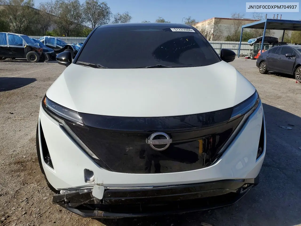 2023 Nissan Ariya Platinum + VIN: JN1DF0CDXPM704937 Lot: 57223986