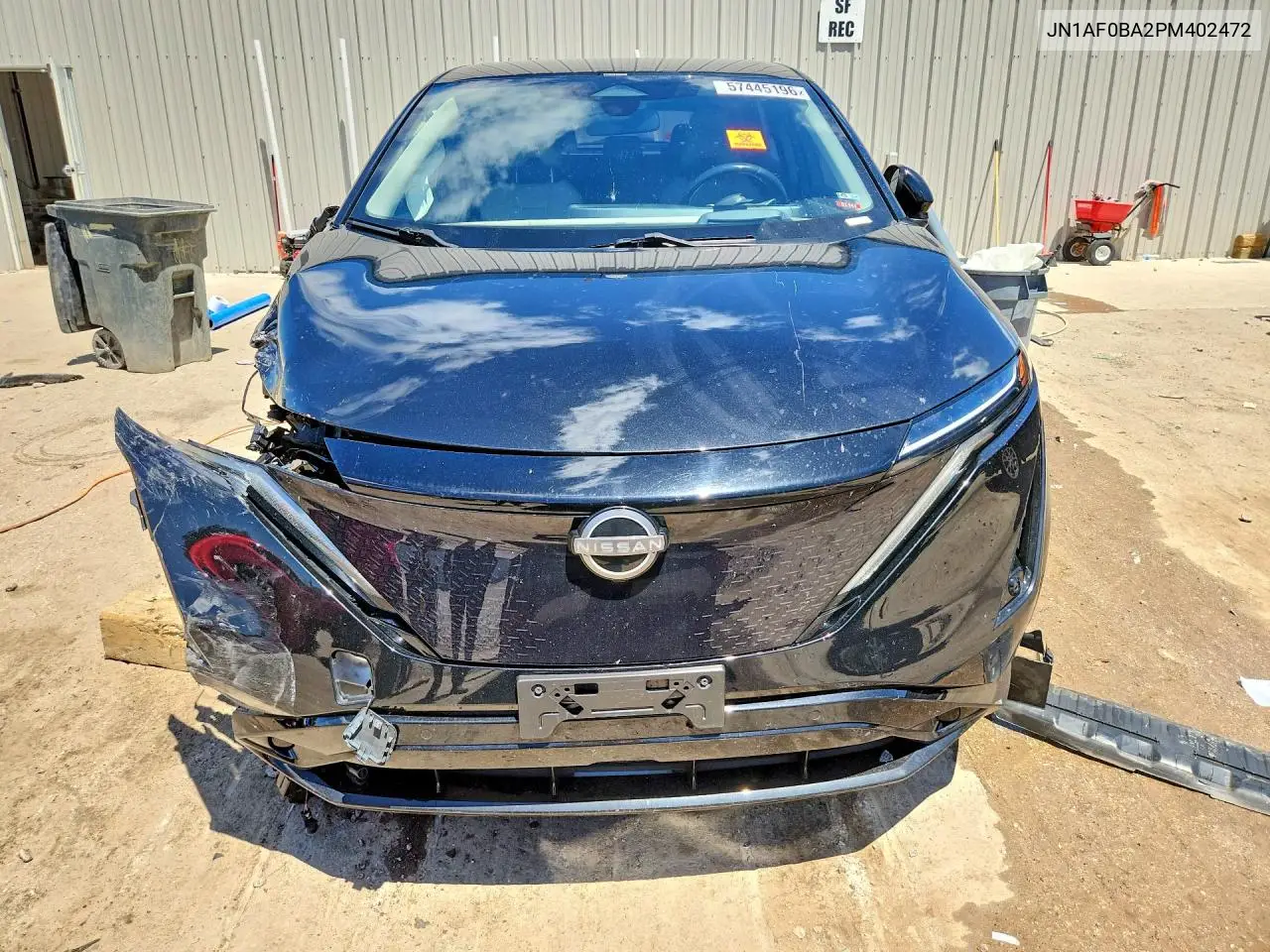 2023 Nissan Ariya Engage VIN: JN1AF0BA2PM402472 Lot: 57445196