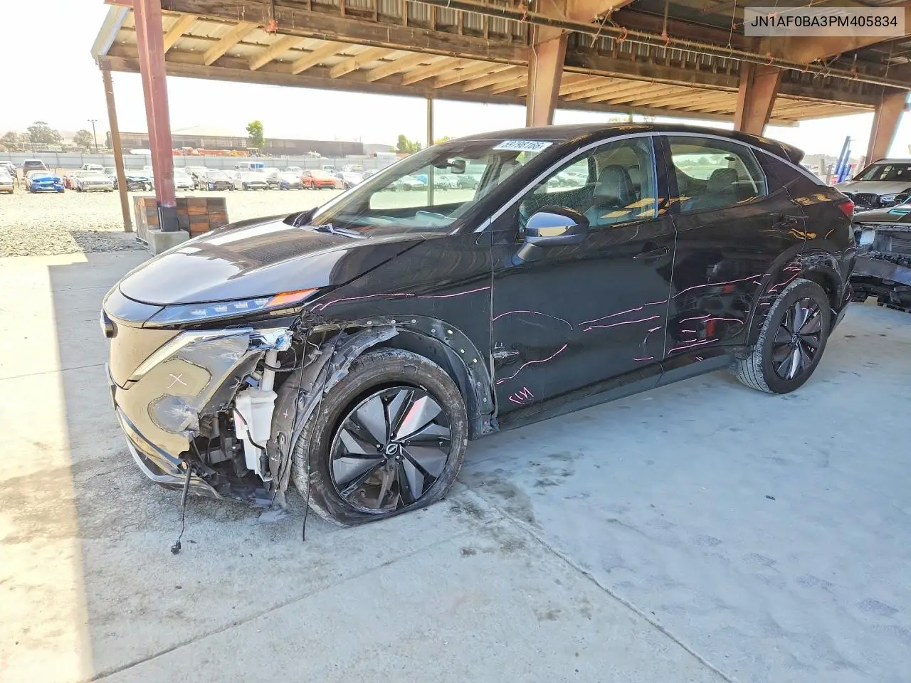 2023 Nissan Ariya Engage VIN: JN1AF0BA3PM405834 Lot: 59798166