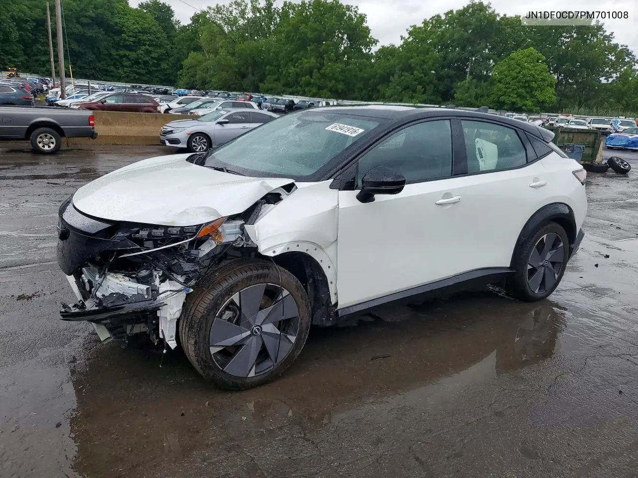 2023 Nissan Ariya Platinum + VIN: JN1DF0CD7PM701008 Lot: 61941916