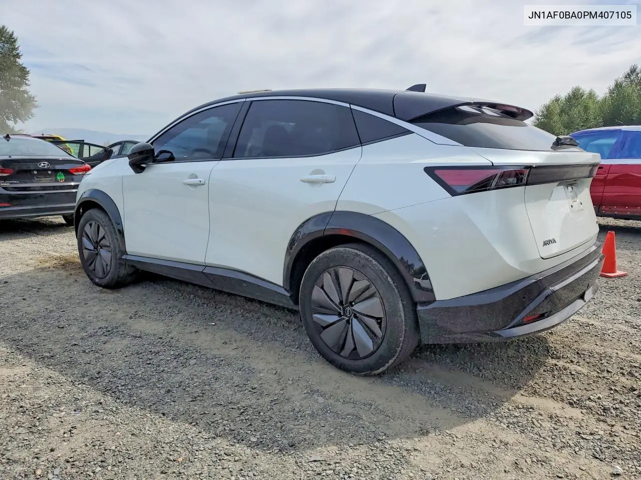 2023 Nissan Ariya Engage VIN: JN1AF0BA0PM407105 Lot: 61950626