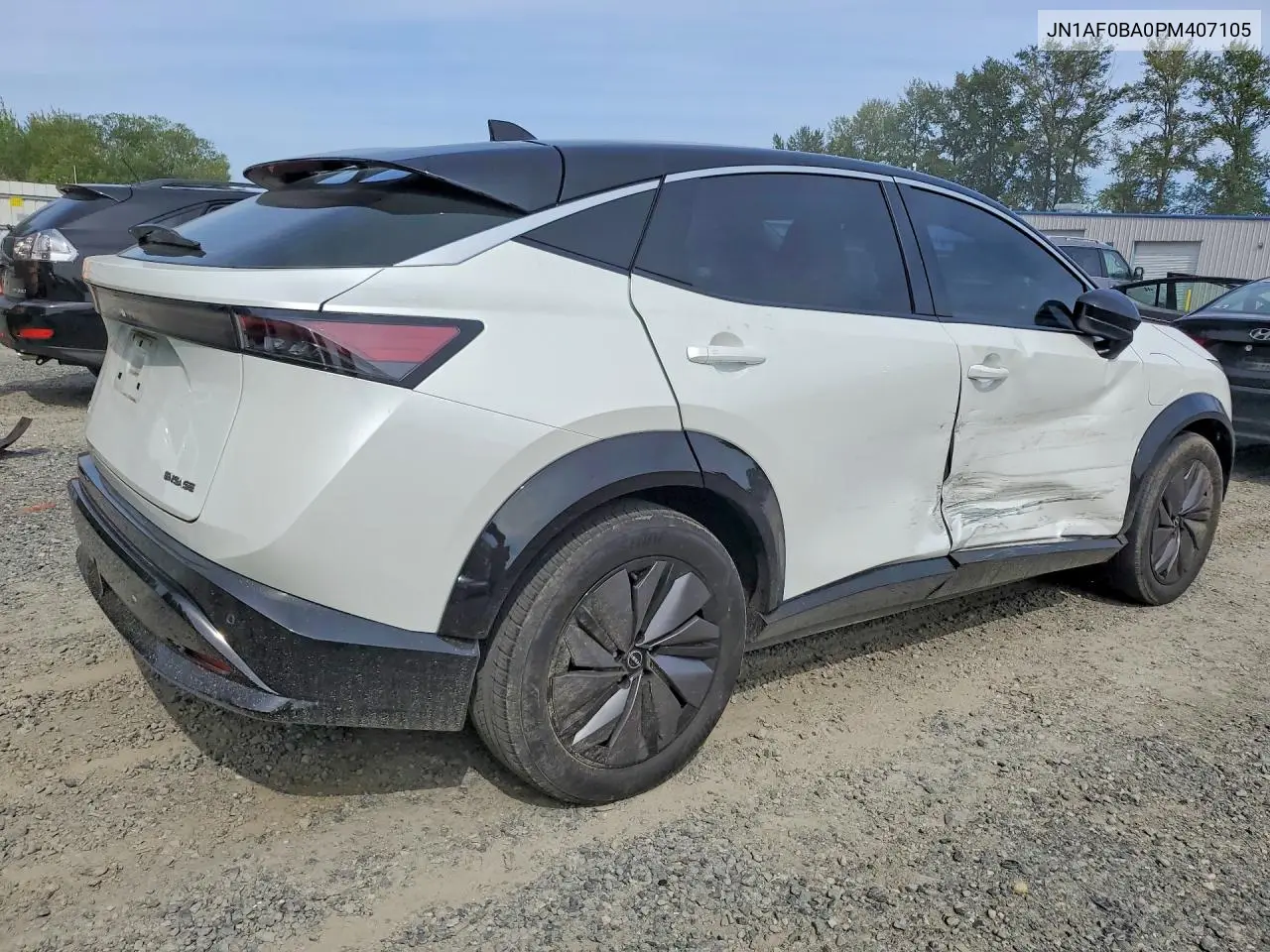 2023 Nissan Ariya Engage VIN: JN1AF0BA0PM407105 Lot: 61950626