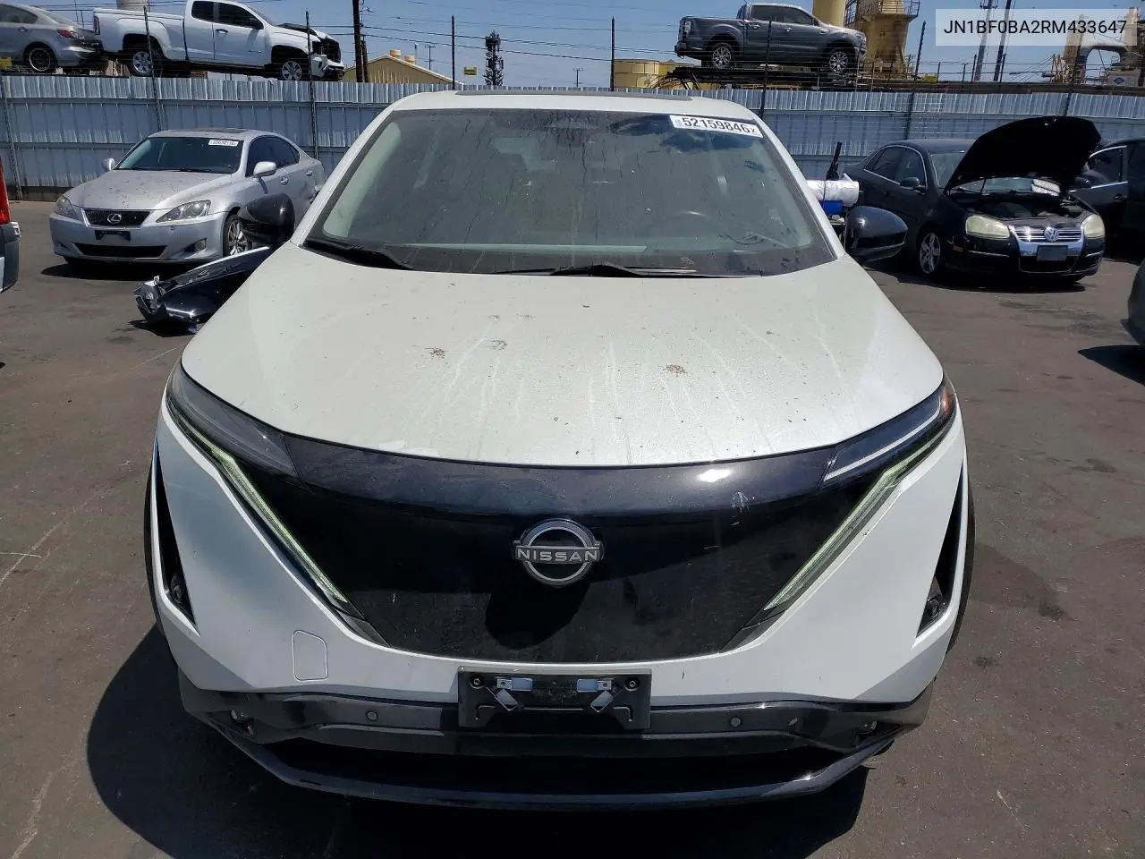 2024 Nissan Ariya Evolve+ VIN: JN1BF0BA2RM433647 Lot: 52159846