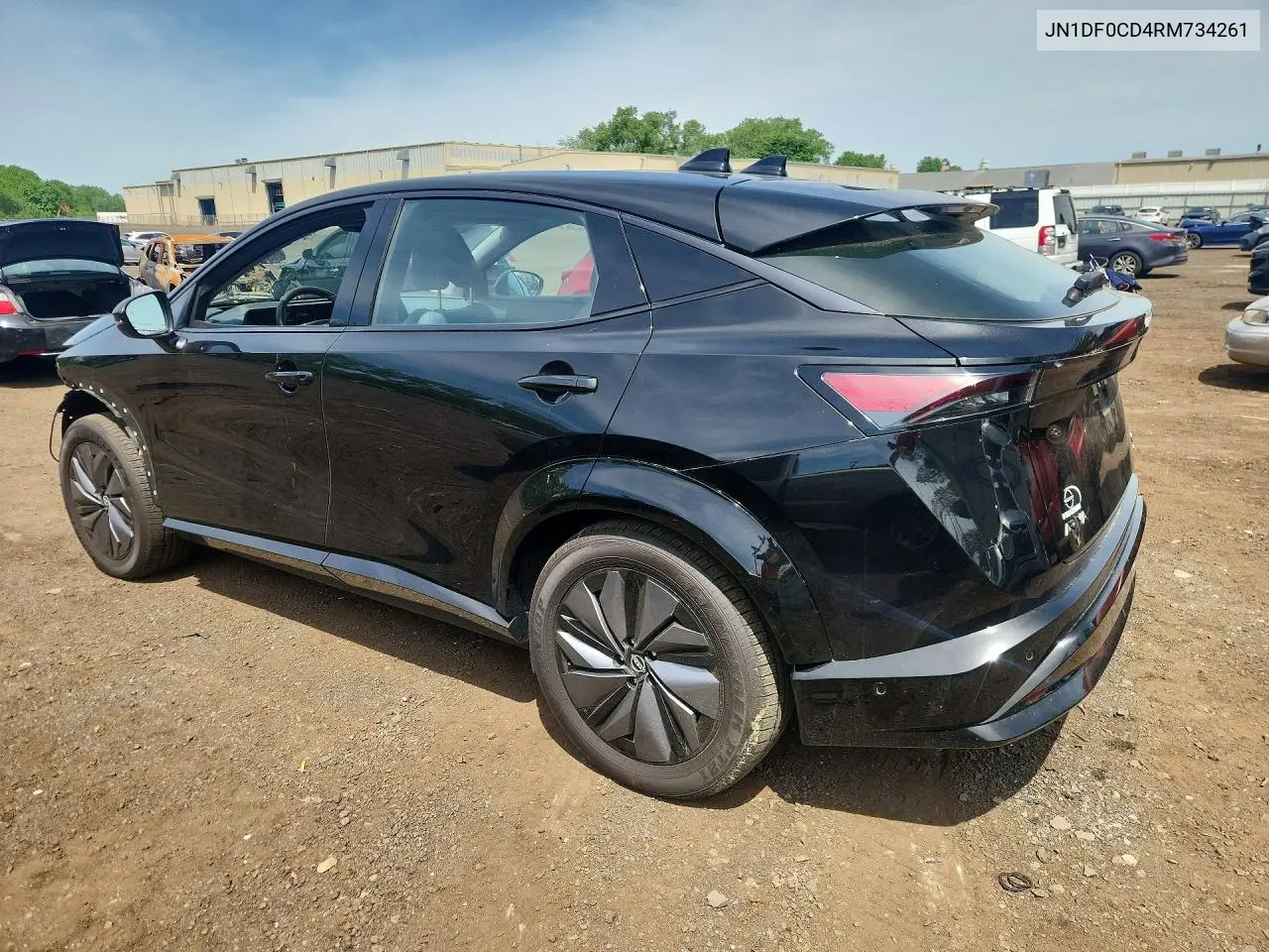 2024 Nissan Ariya Platinum + VIN: JN1DF0CD4RM734261 Lot: 54584186