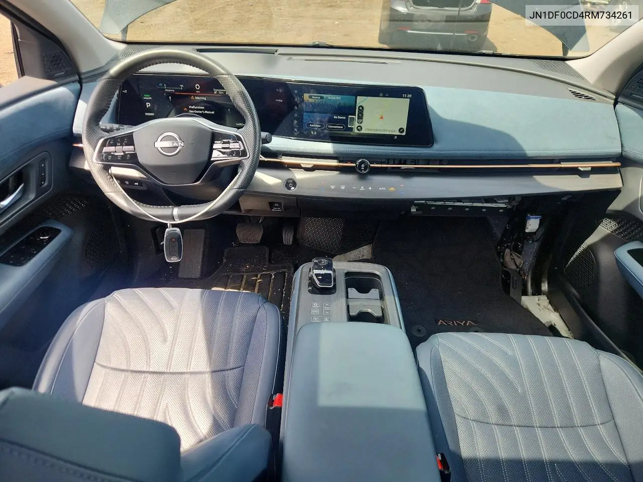 2024 Nissan Ariya Platinum + VIN: JN1DF0CD4RM734261 Lot: 54584186