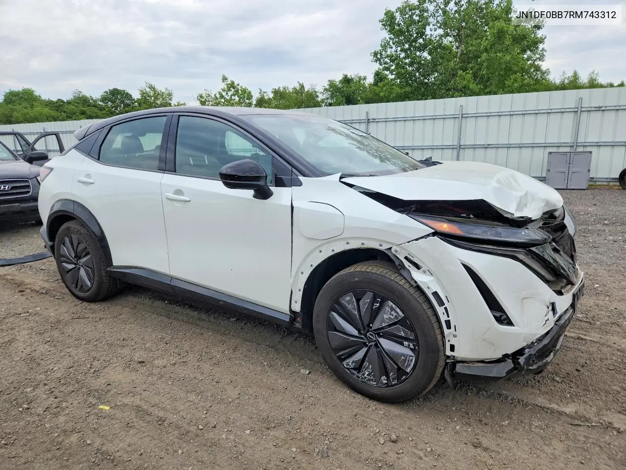 2024 Nissan Ariya Evolve+ E-4Orce VIN: JN1DF0BB7RM743312 Lot: 57038006