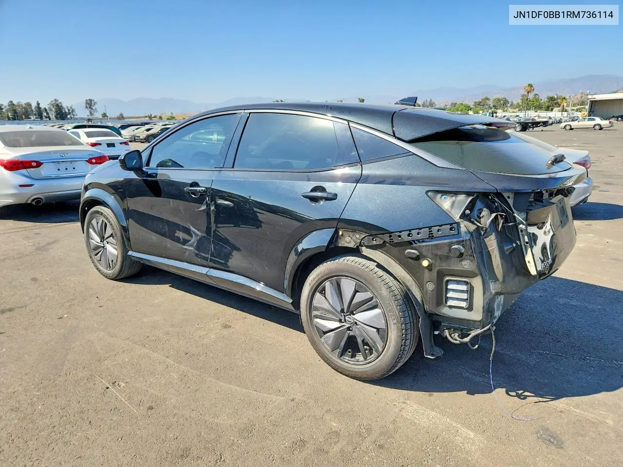 2024 Nissan Ariya Evolve+ E-4Orce VIN: JN1DF0BB1RM736114 Lot: 58409046