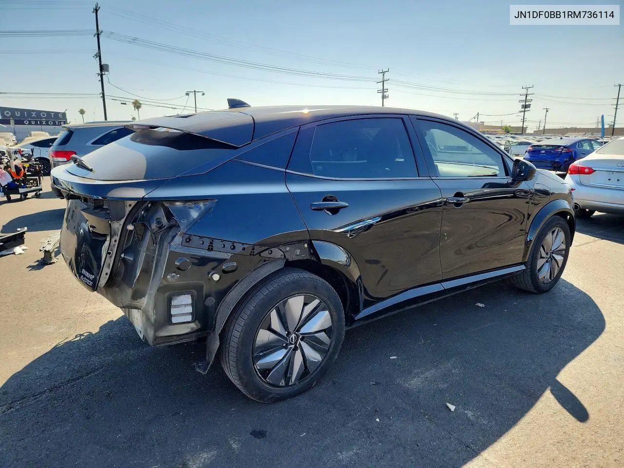 2024 Nissan Ariya Evolve+ E-4Orce VIN: JN1DF0BB1RM736114 Lot: 58409046