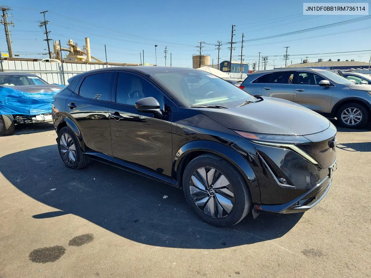 2024 Nissan Ariya Evolve+ E-4Orce VIN: JN1DF0BB1RM736114 Lot: 58409046