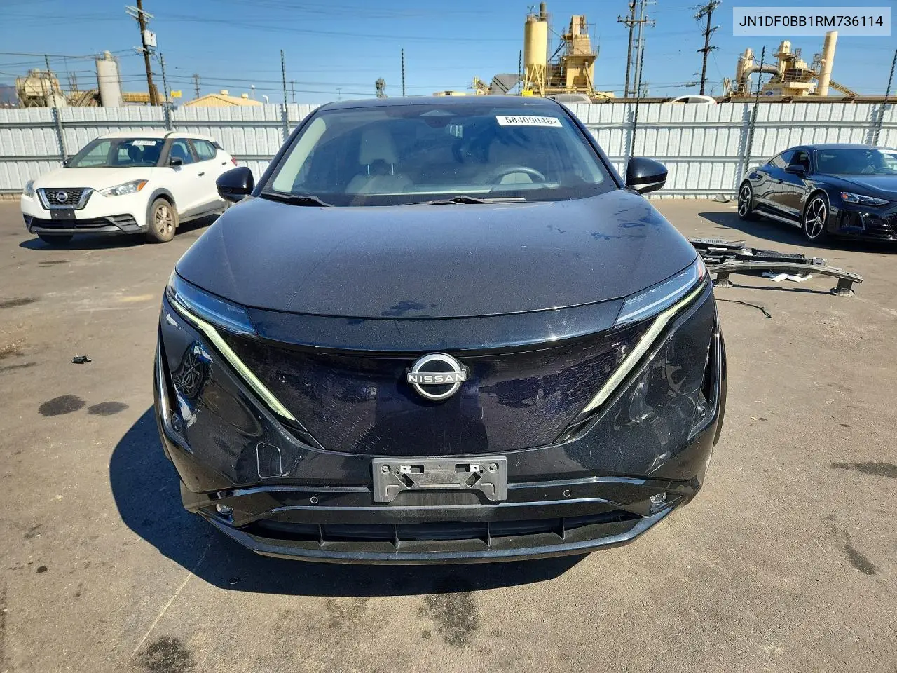2024 Nissan Ariya Evolve+ E-4Orce VIN: JN1DF0BB1RM736114 Lot: 58409046