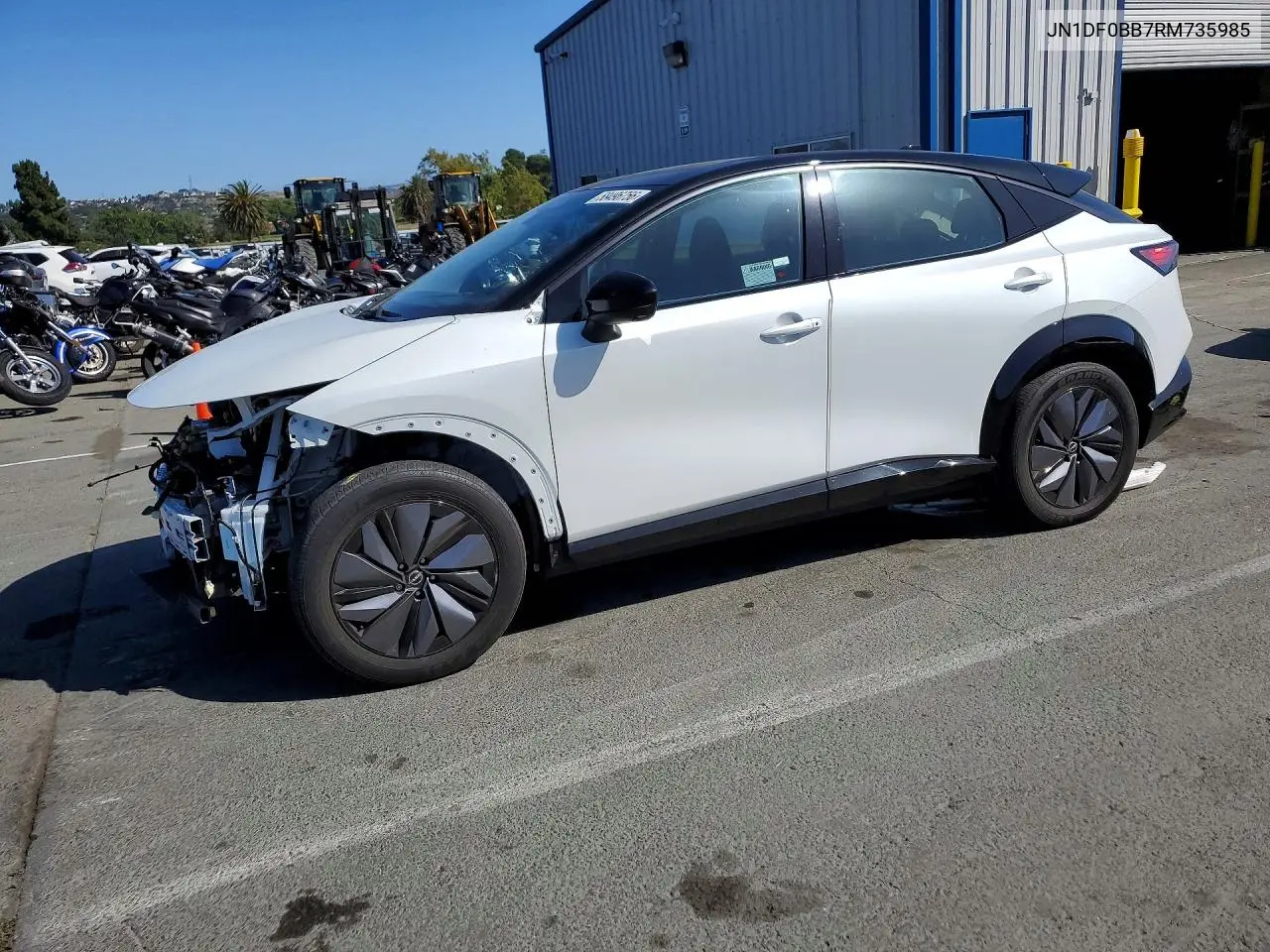 2024 Nissan Ariya Evolve+ E-4Orce VIN: JN1DF0BB7RM735985 Lot: 58496756