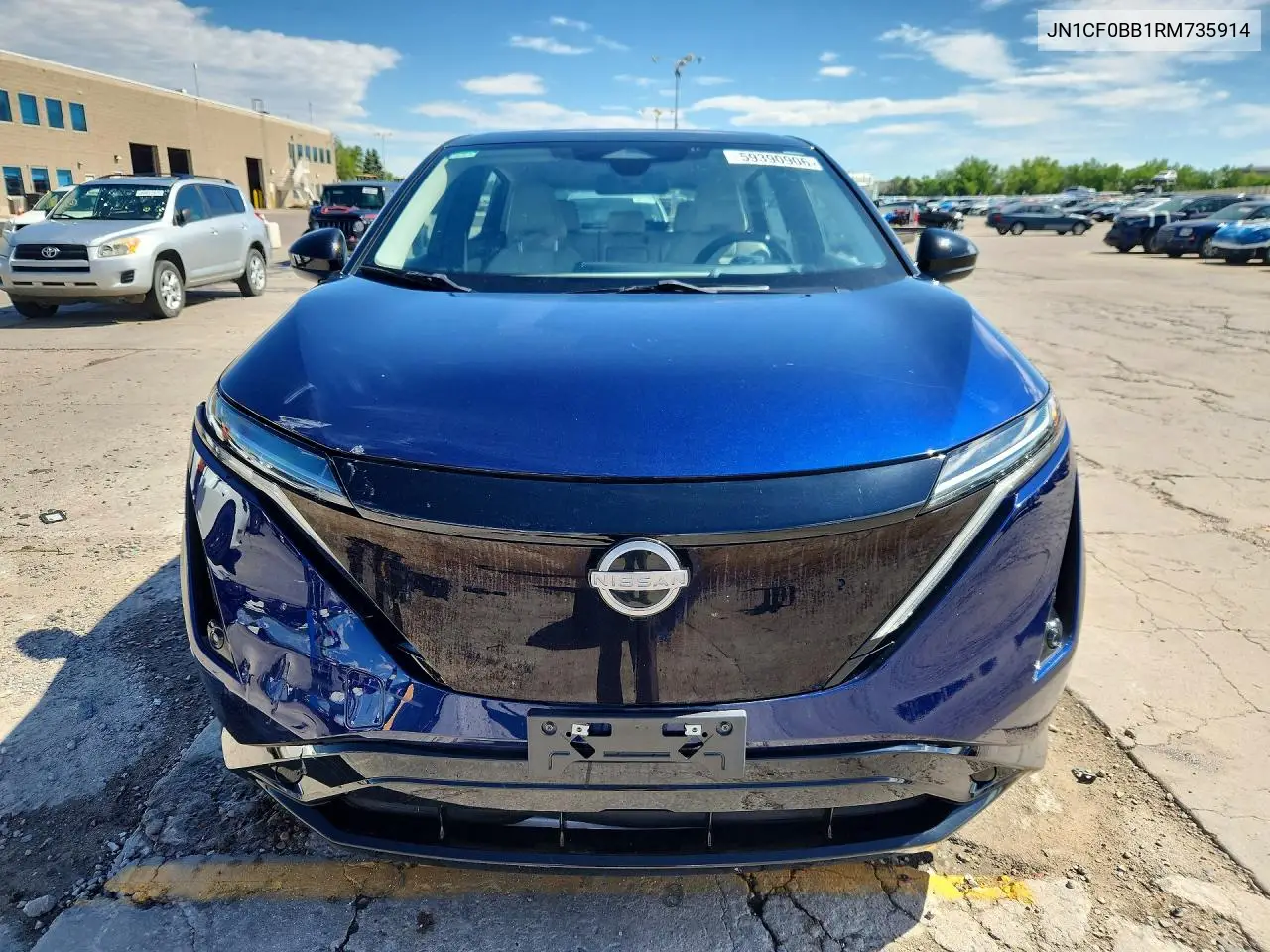 2024 Nissan Ariya Engage VIN: JN1CF0BB1RM735914 Lot: 59390906