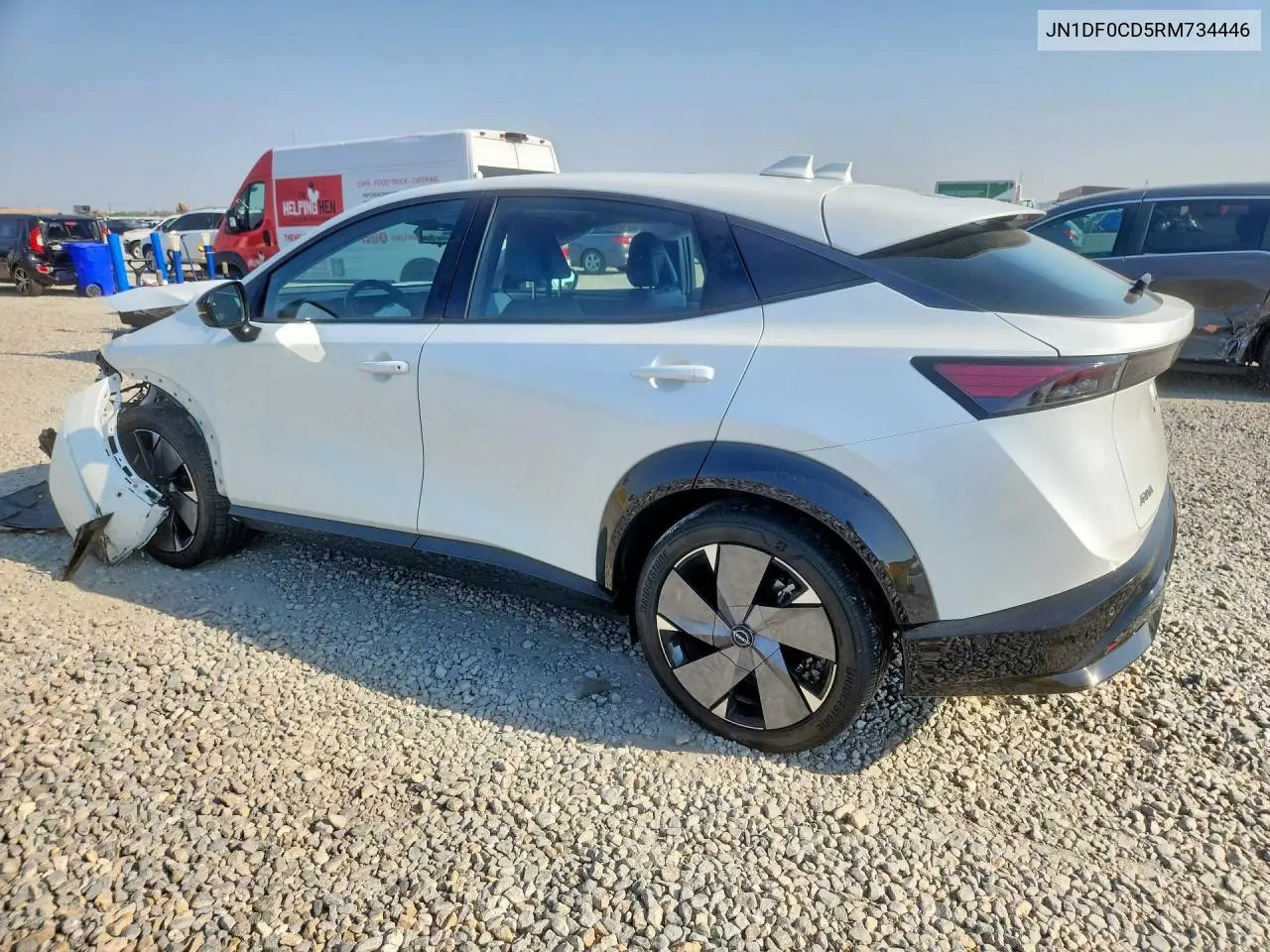 2024 Nissan Ariya Platinum + VIN: JN1DF0CD5RM734446 Lot: 59606156
