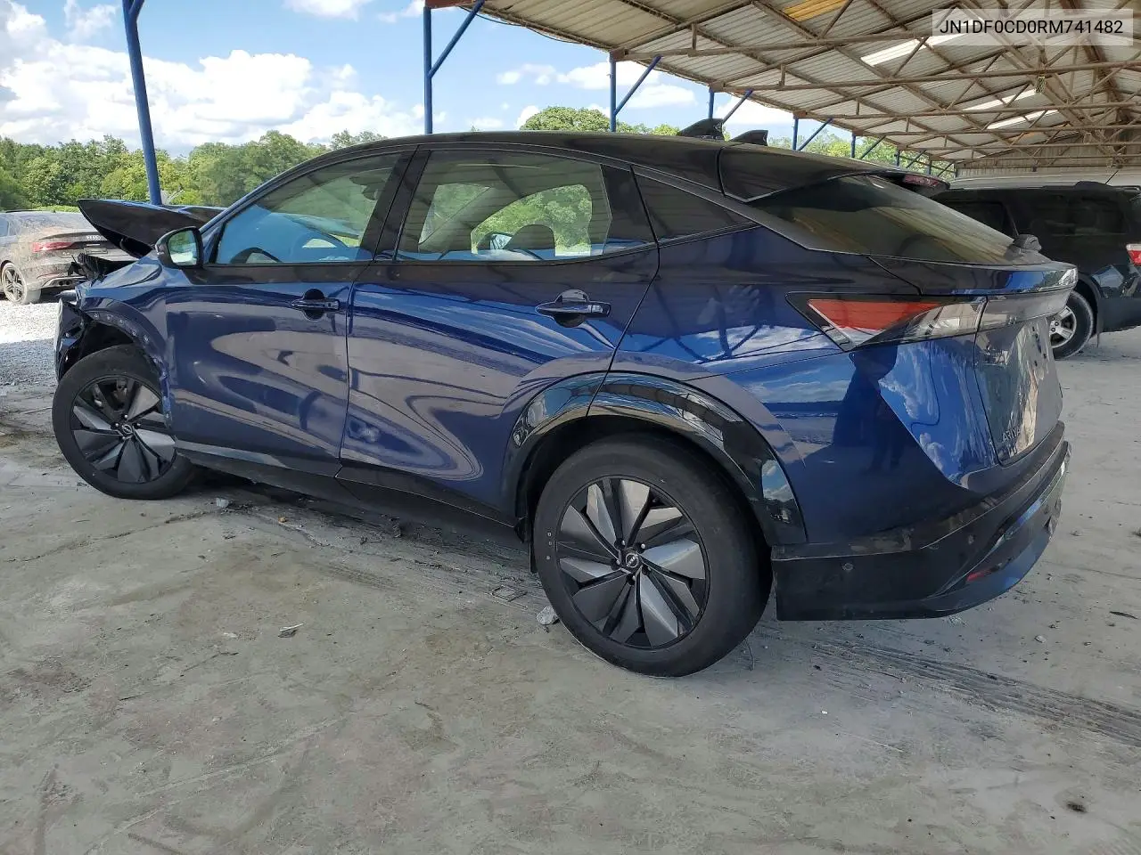 2024 Nissan Ariya Platinum + VIN: JN1DF0CD0RM741482 Lot: 60162916