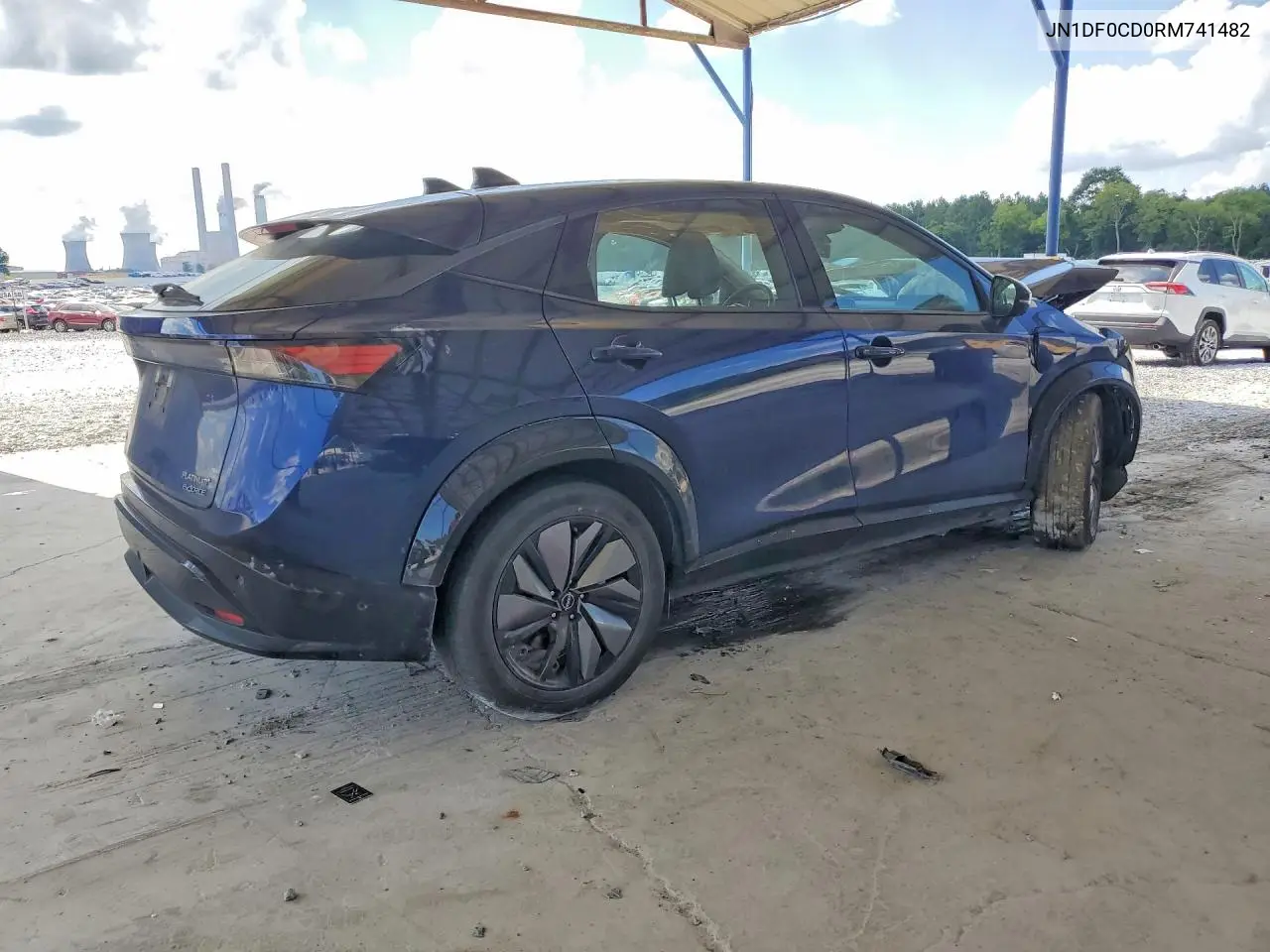 2024 Nissan Ariya Platinum + VIN: JN1DF0CD0RM741482 Lot: 60162916