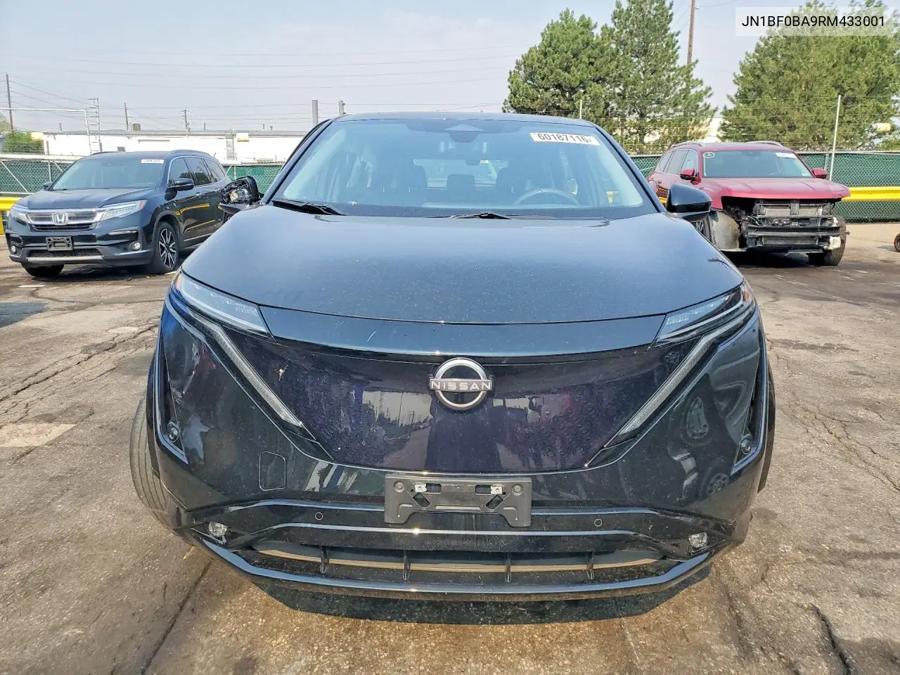 2024 Nissan Ariya Evolve+ VIN: JN1BF0BA9RM433001 Lot: 60187116