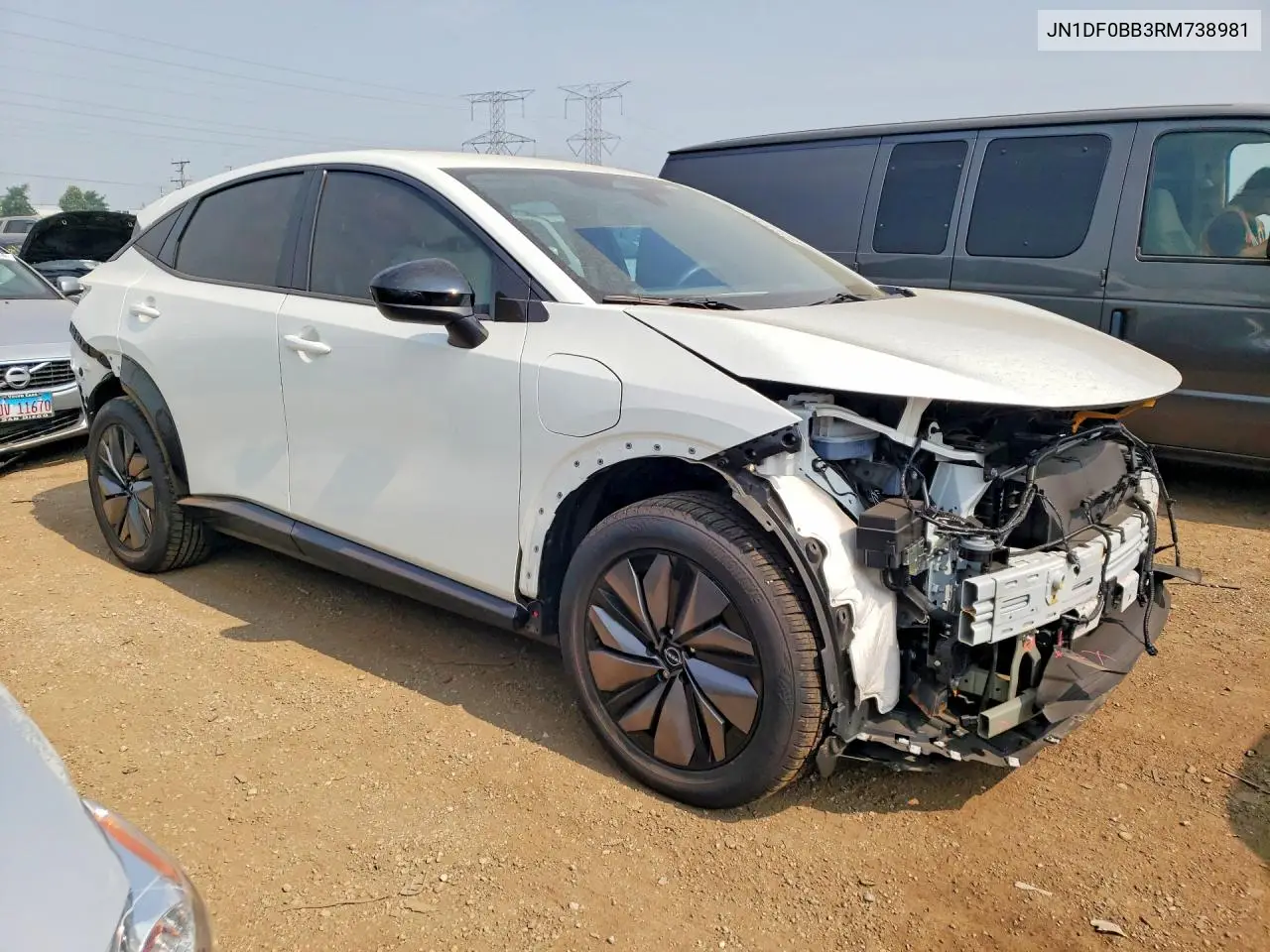 2024 Nissan Ariya Engage+ E-4Orce VIN: JN1DF0BB3RM738981 Lot: 60999396