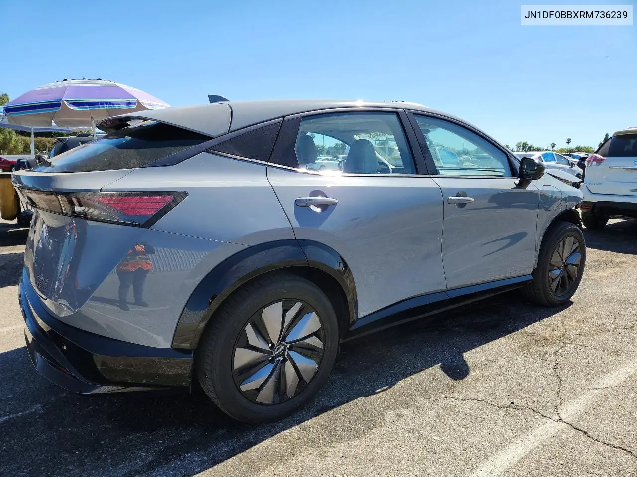 2024 Nissan Ariya Evolve+ E-4Orce VIN: JN1DF0BBXRM736239 Lot: 61065476