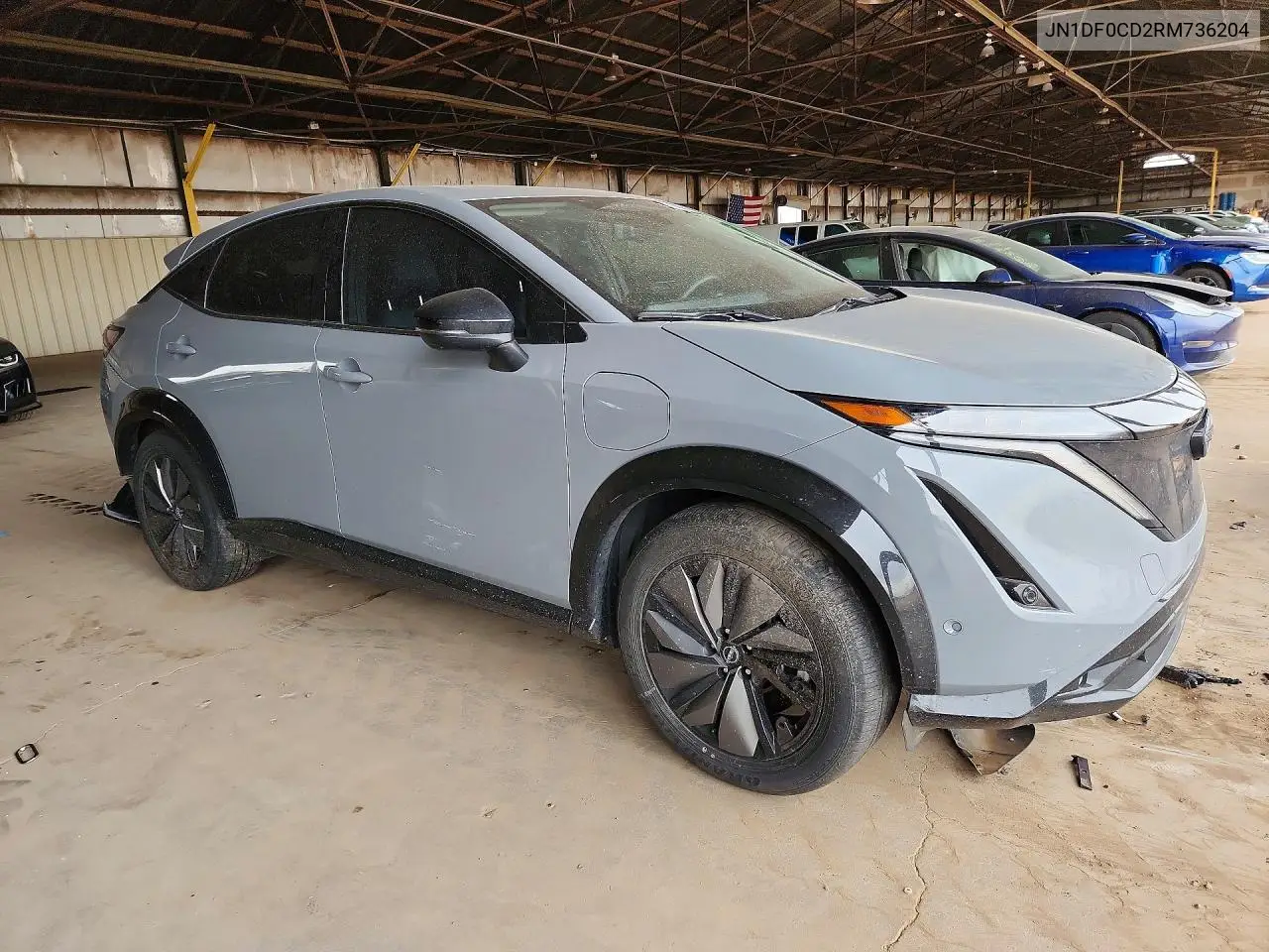 2024 Nissan Ariya Platinum + VIN: JN1DF0CD2RM736204 Lot: 76833105