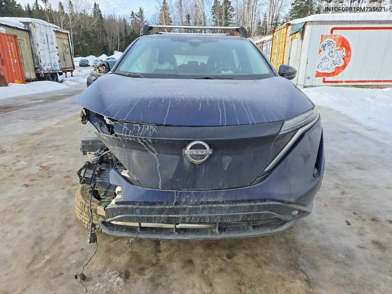 2024 Nissan Ariya Engage E-4Orce VIN: JN1CF0BB1RM735671 Lot: 77760515