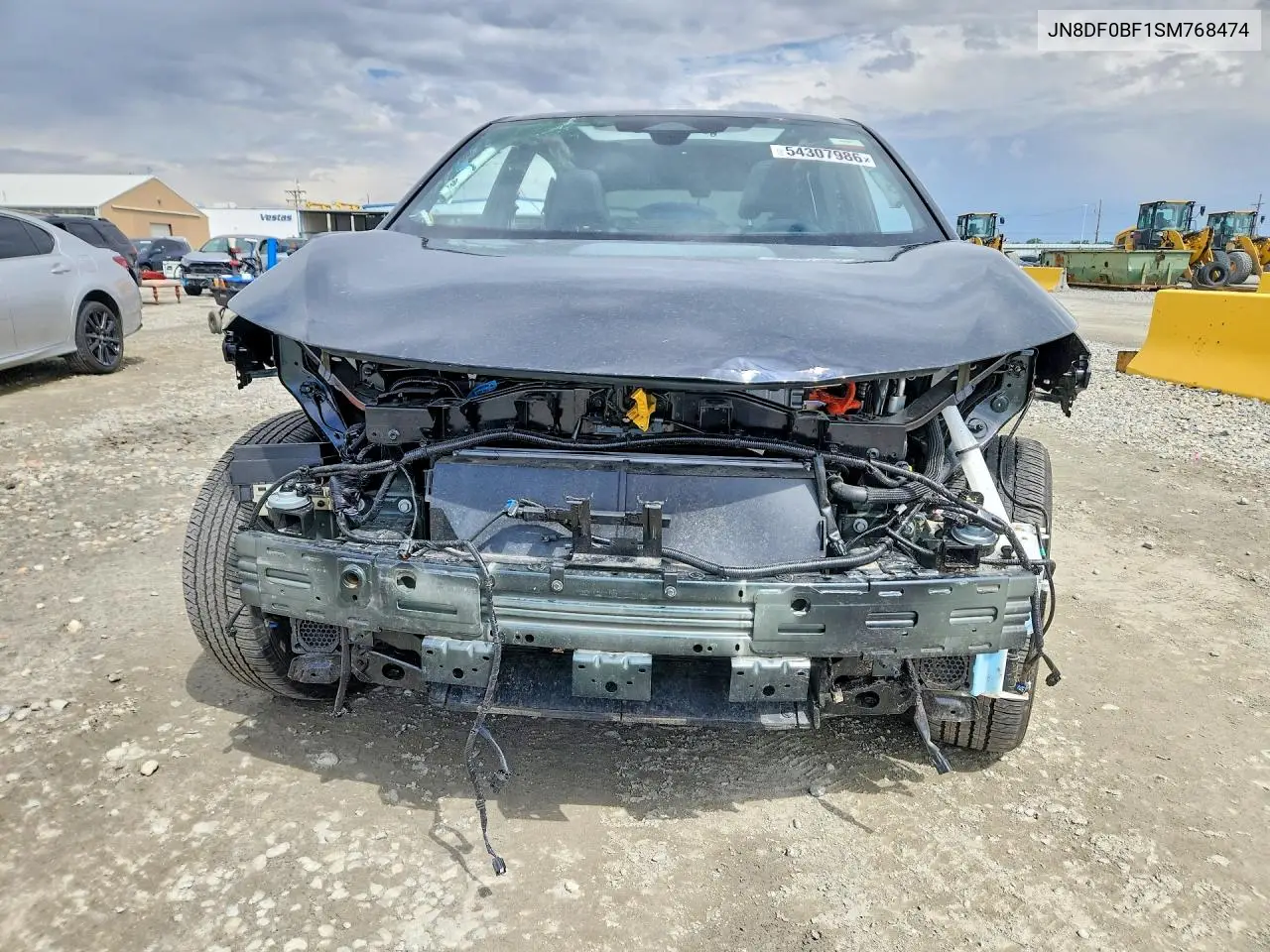 2025 Nissan Ariya Evolve+ E-4Orce VIN: JN8DF0BF1SM768474 Lot: 54307986