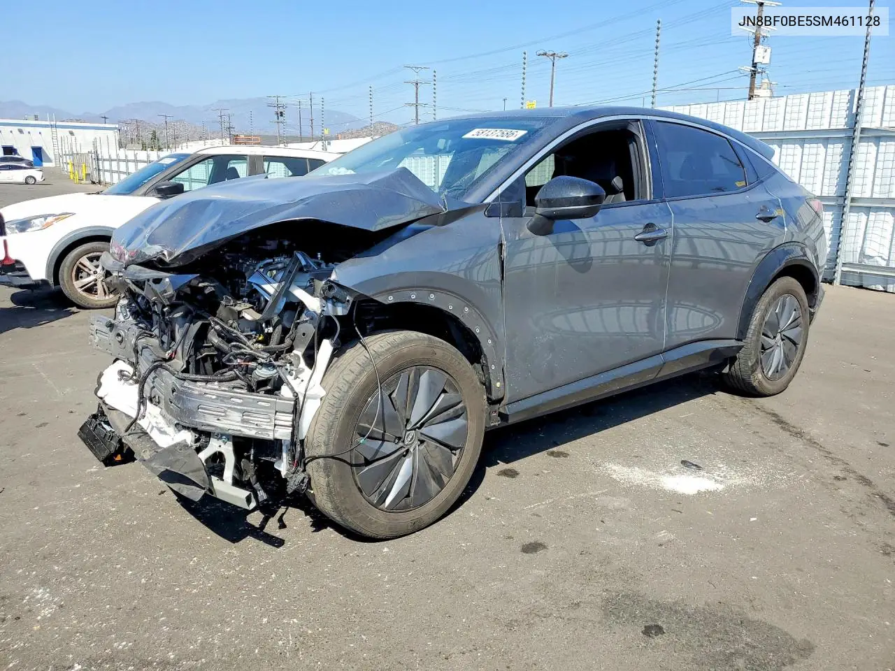 2025 Nissan Ariya Evolve+ VIN: JN8BF0BE5SM461128 Lot: 58137586
