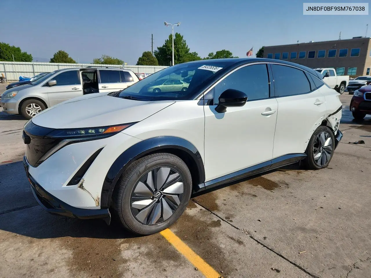 2025 Nissan Ariya Engage+ E-4Orce VIN: JN8DF0BF9SM767038 Lot: 59326536