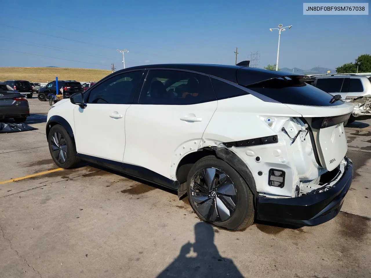 2025 Nissan Ariya Engage+ E-4Orce VIN: JN8DF0BF9SM767038 Lot: 59326536