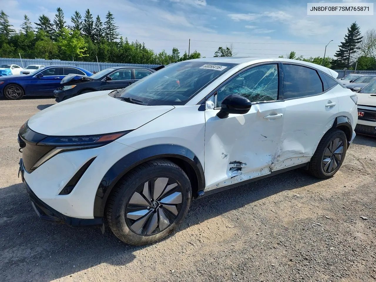 2025 Nissan Ariya Engage+ E-4Orce VIN: JN8DF0BF7SM765871 Lot: 60056416
