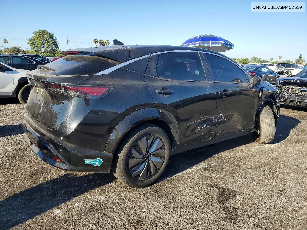 2025 Nissan Ariya Engage VIN: JN8AF0BEXSM462559 Lot: 60888806