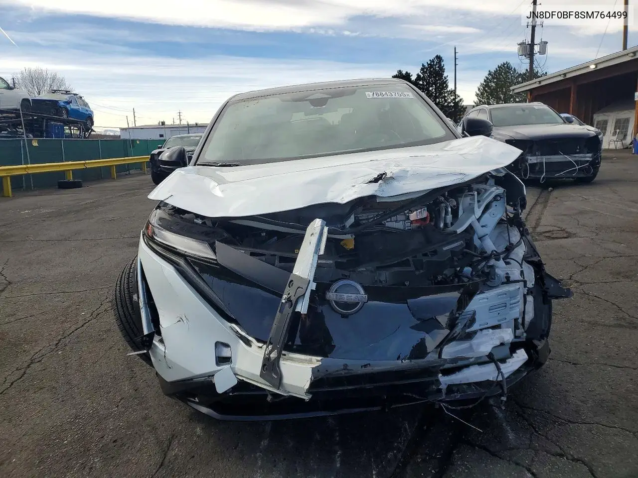 2025 Nissan Ariya Evolve+ E-4Orce VIN: JN8DF0BF8SM764499 Lot: 78843755