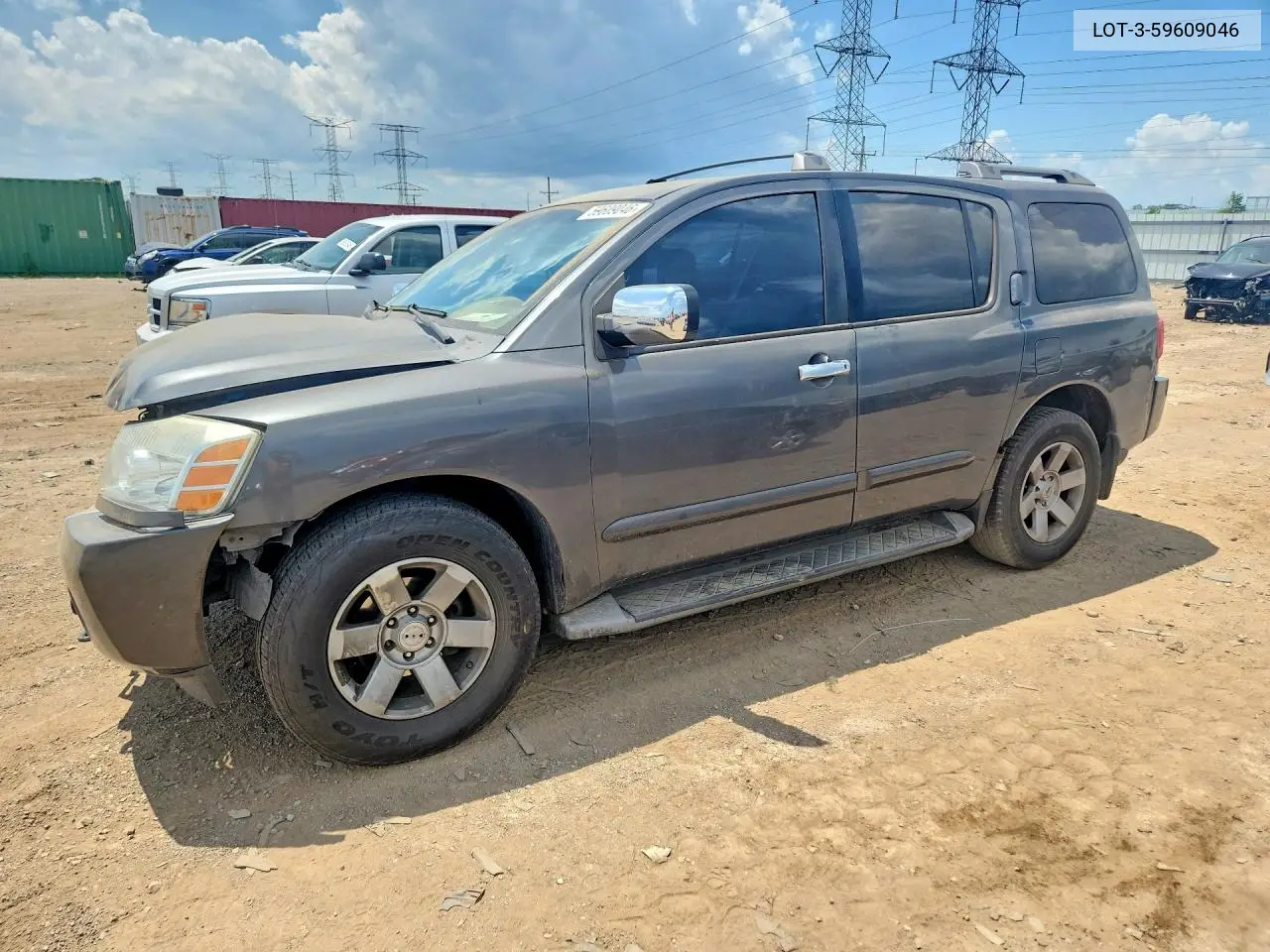 2004 Nissan Armada Se VIN: 5N1AA08B64N730006 Lot: 59609046