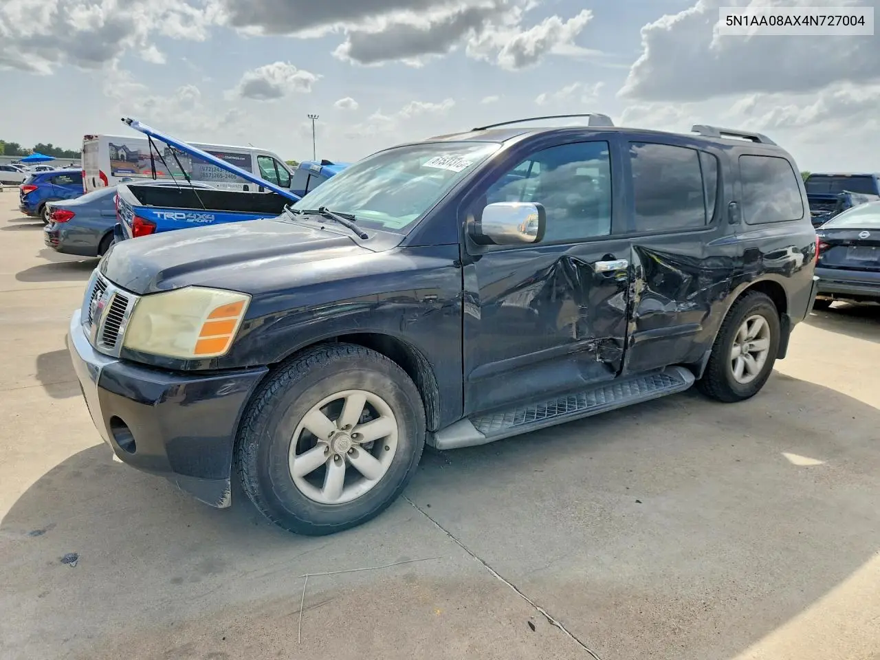 5N1AA08AX4N727004 2004 Nissan Armada Se