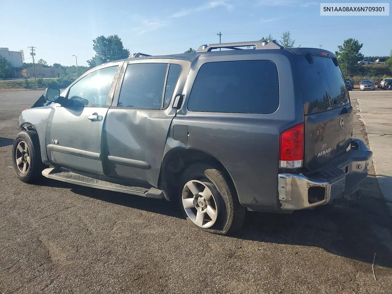 2006 Nissan Armada Se VIN: 5N1AA08AX6N709301 Lot: 58884816