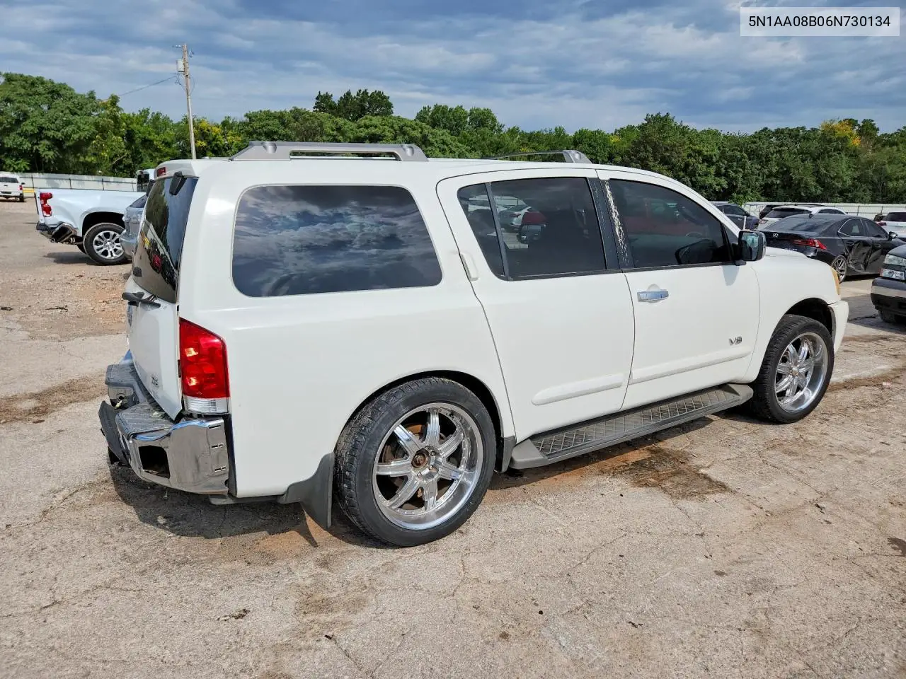 2006 Nissan Armada Se VIN: 5N1AA08B06N730134 Lot: 60262466