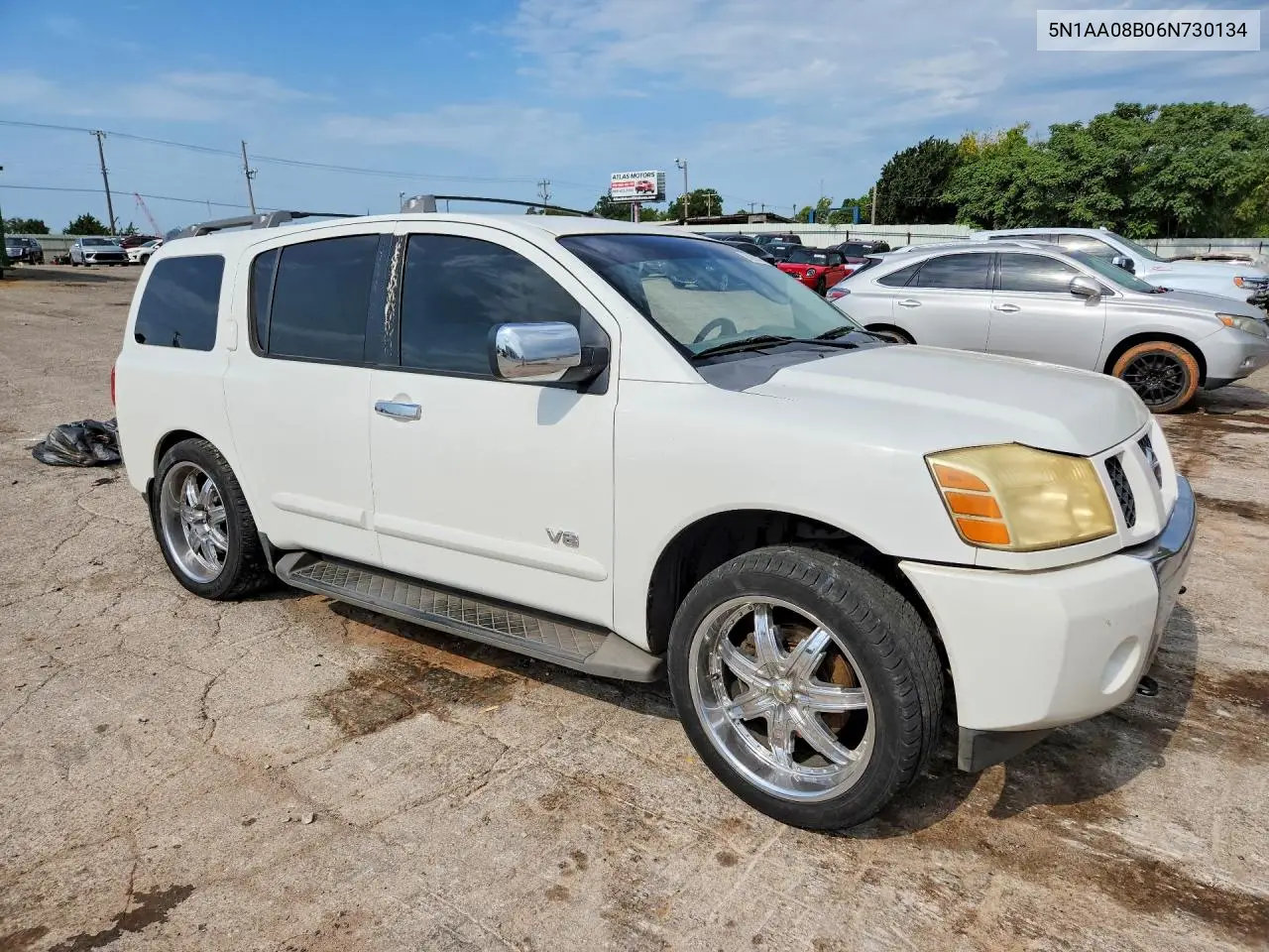 2006 Nissan Armada Se VIN: 5N1AA08B06N730134 Lot: 60262466