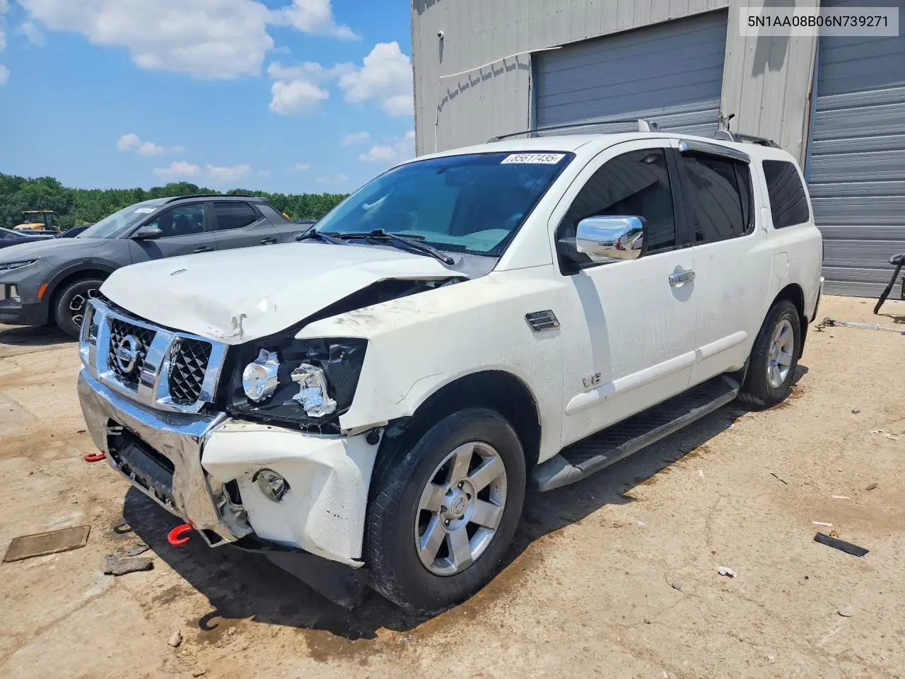 2006 Nissan Armada Se VIN: 5N1AA08B06N739271 Lot: 85617435