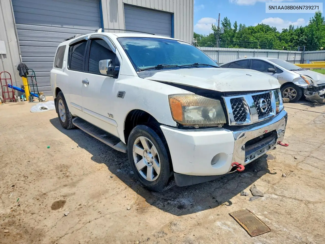 2006 Nissan Armada Se VIN: 5N1AA08B06N739271 Lot: 85617435