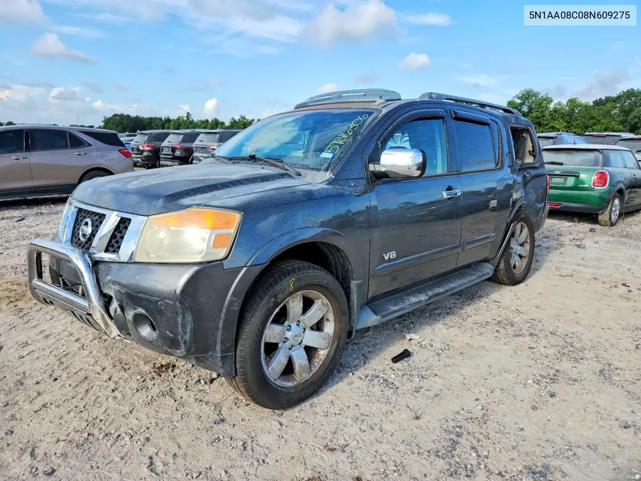 2008 Nissan Armada Se VIN: 5N1AA08C08N609275 Lot: 59816306