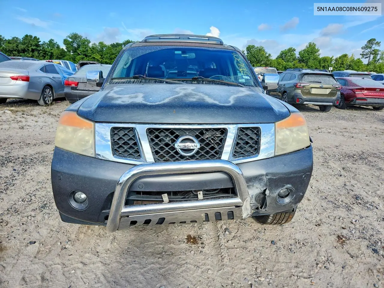2008 Nissan Armada Se VIN: 5N1AA08C08N609275 Lot: 59816306