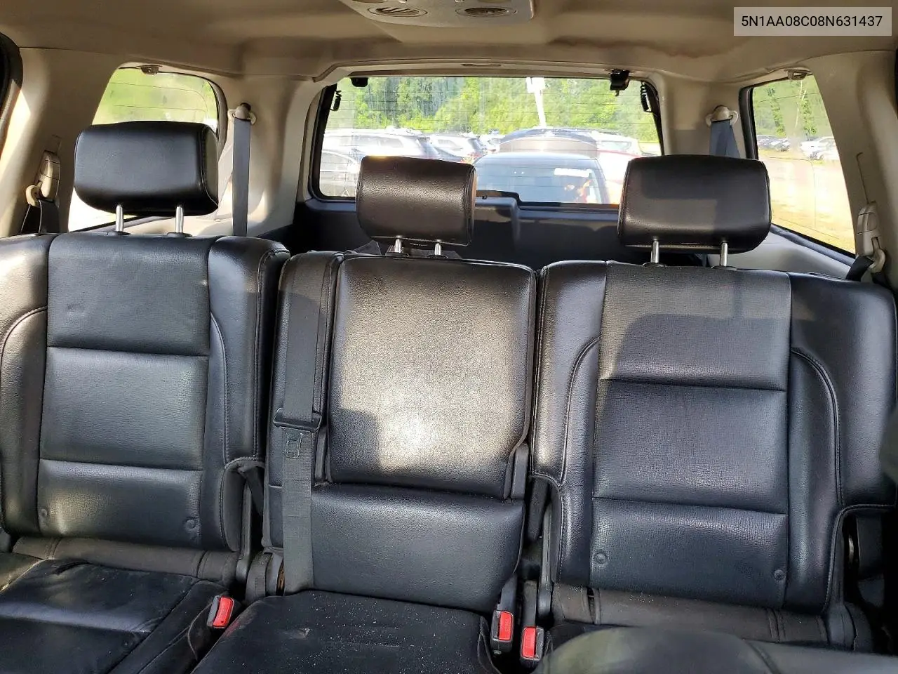 2008 Nissan Armada Se VIN: 5N1AA08C08N631437 Lot: 61664816