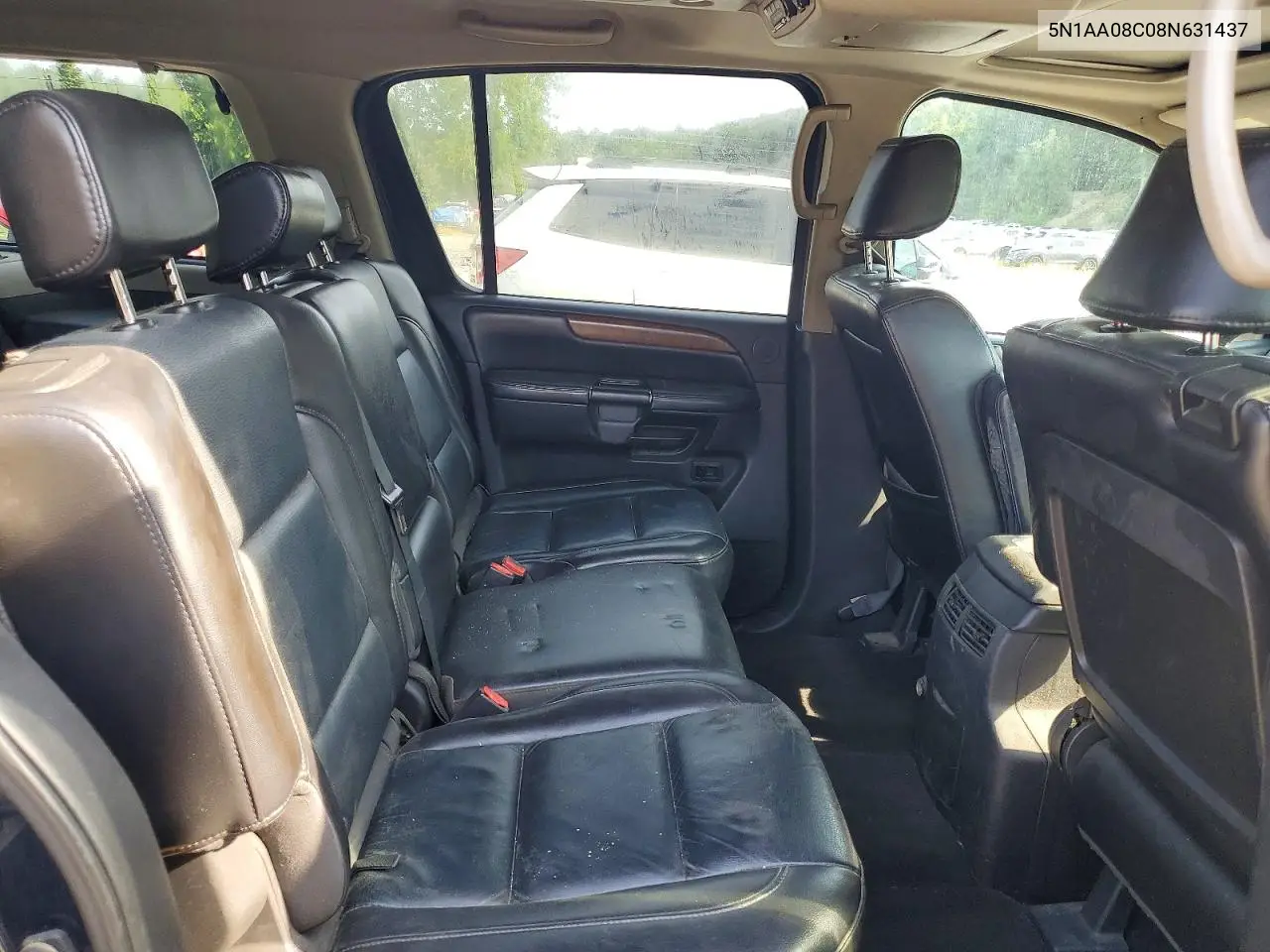 2008 Nissan Armada Se VIN: 5N1AA08C08N631437 Lot: 61664816